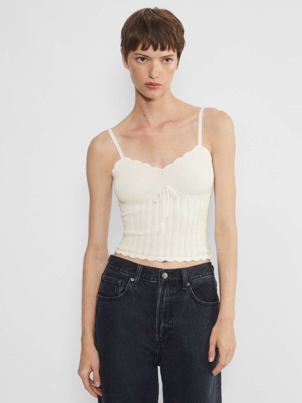 ARITZIA Light Birch Soloist Top